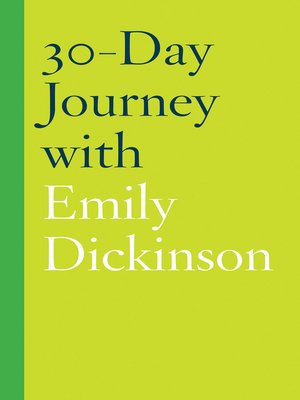cover image of 30-Day Journey with Emily Dickinson
